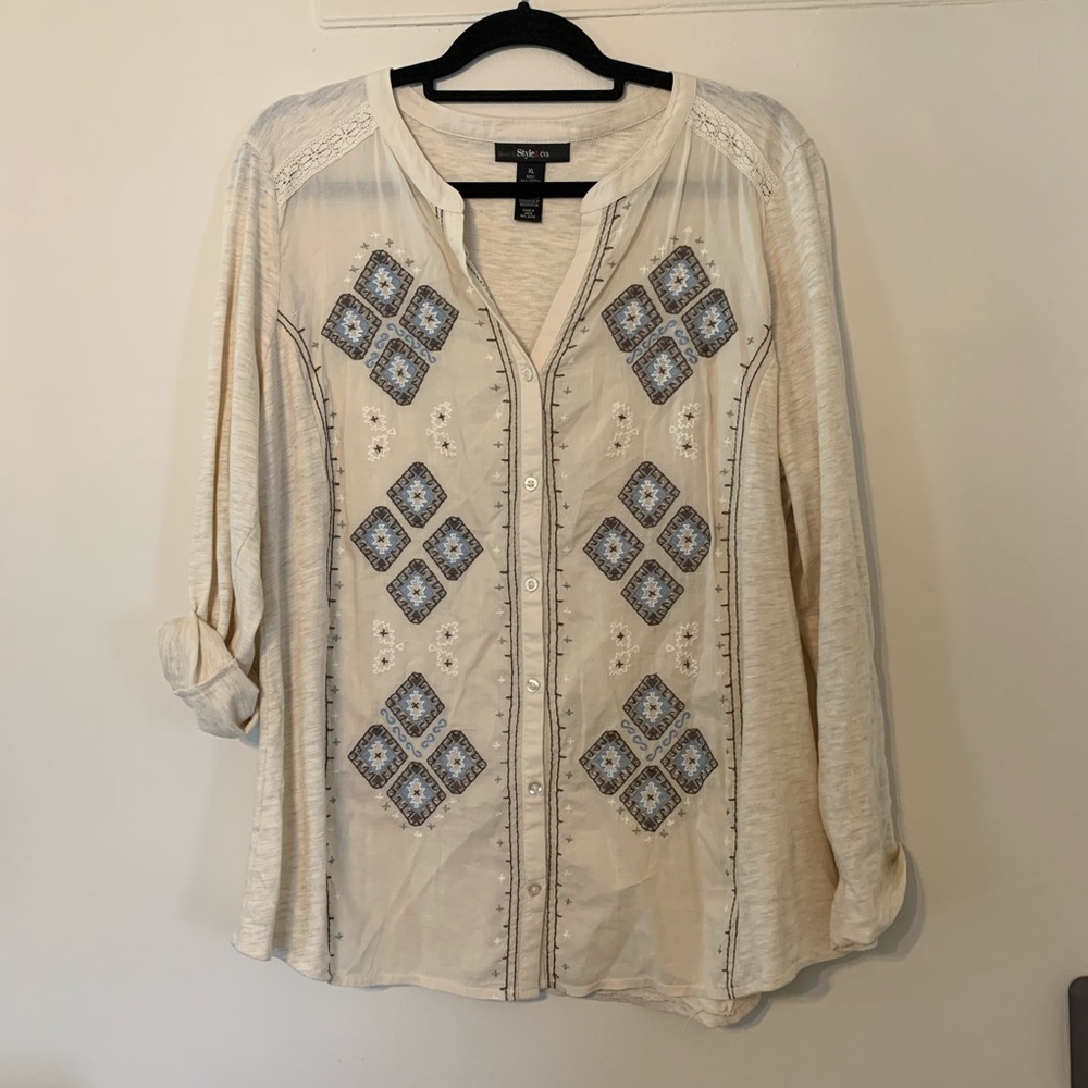 Style & Co size XLarge top